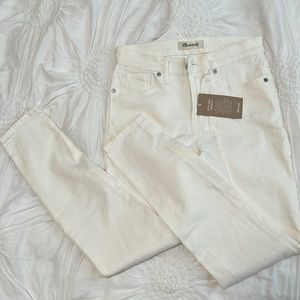 NWT White Madewell Jeans